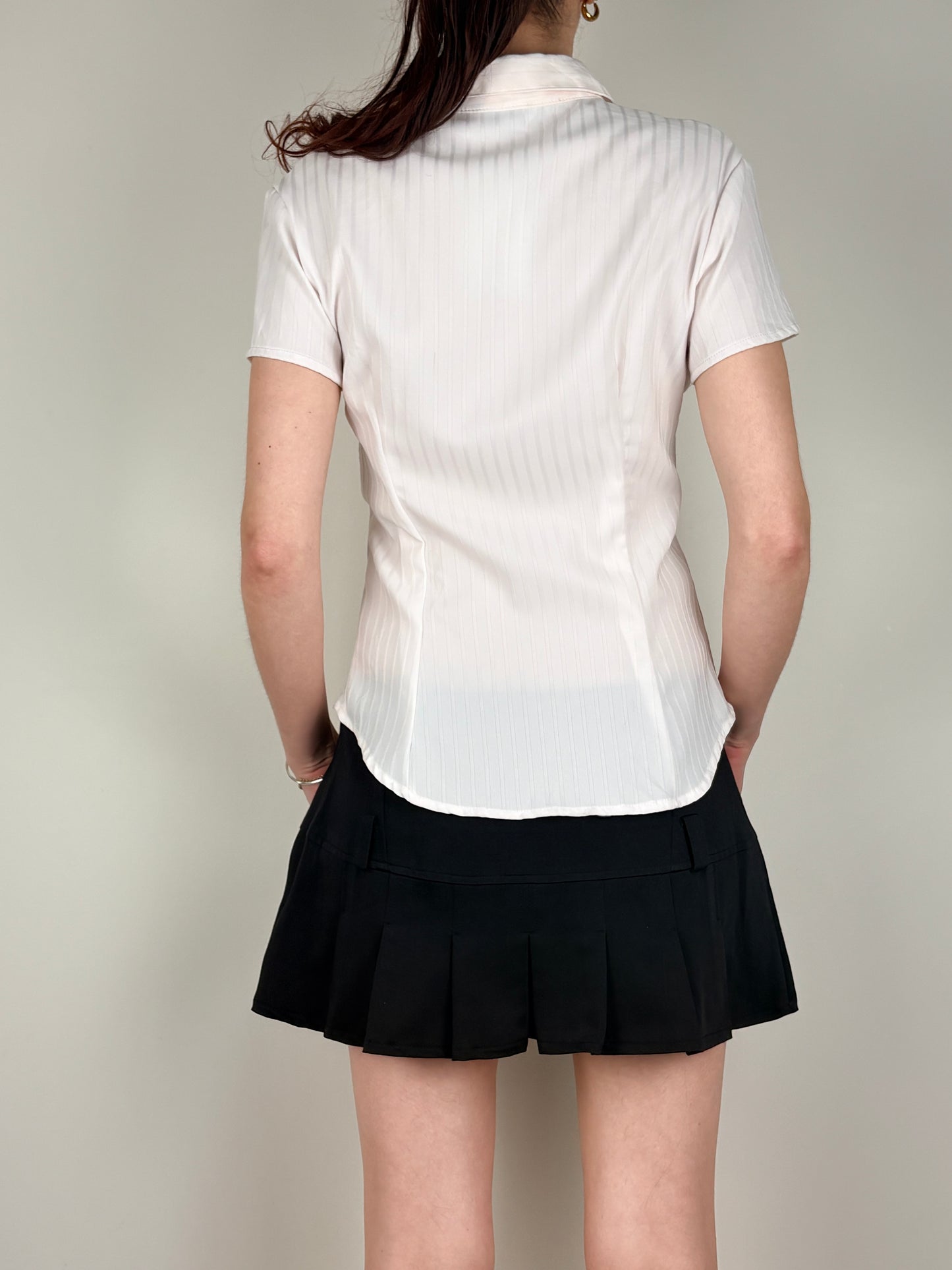 Light Pink Cinched Blouse