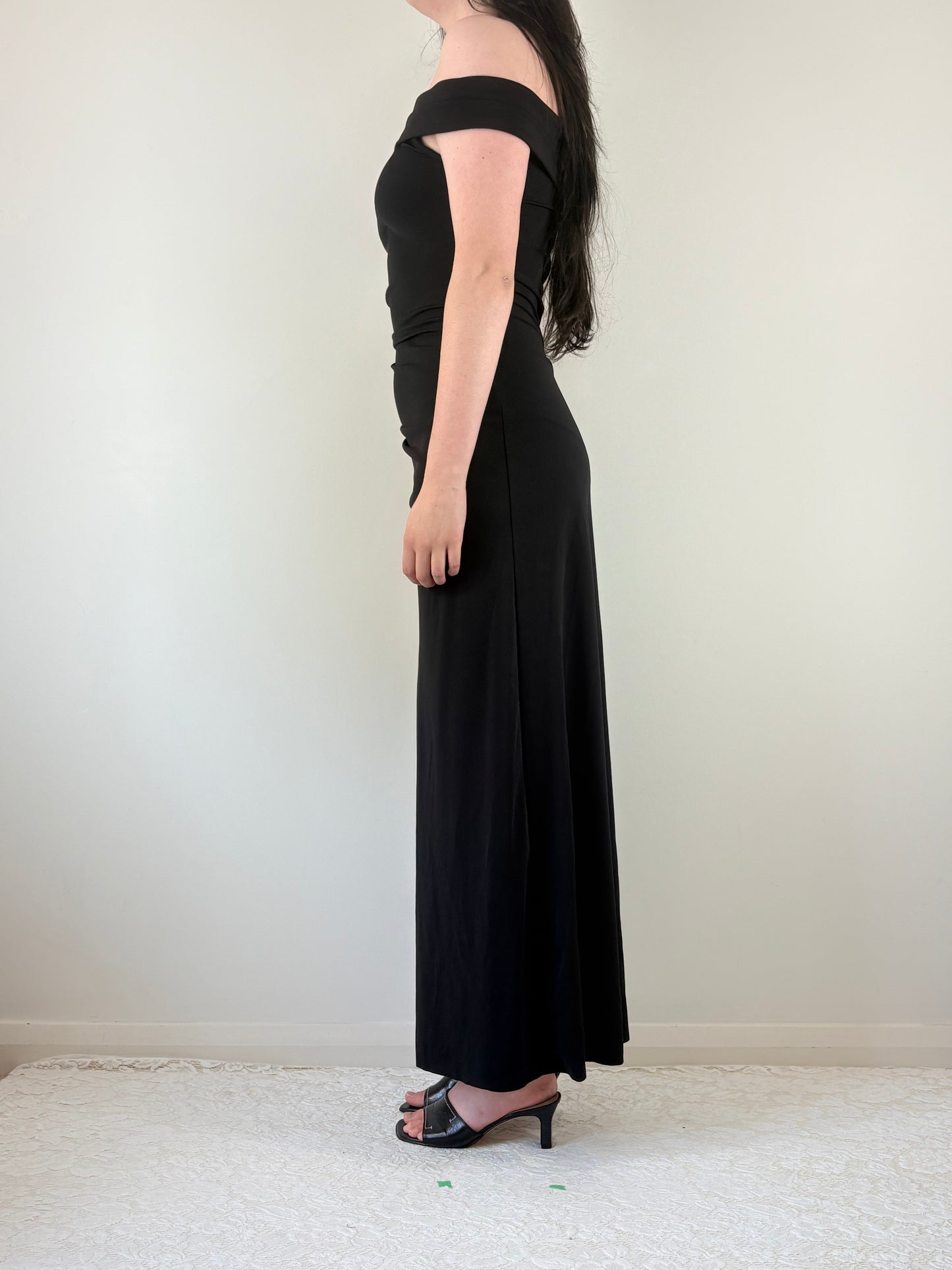 Black Slit Formal Dress