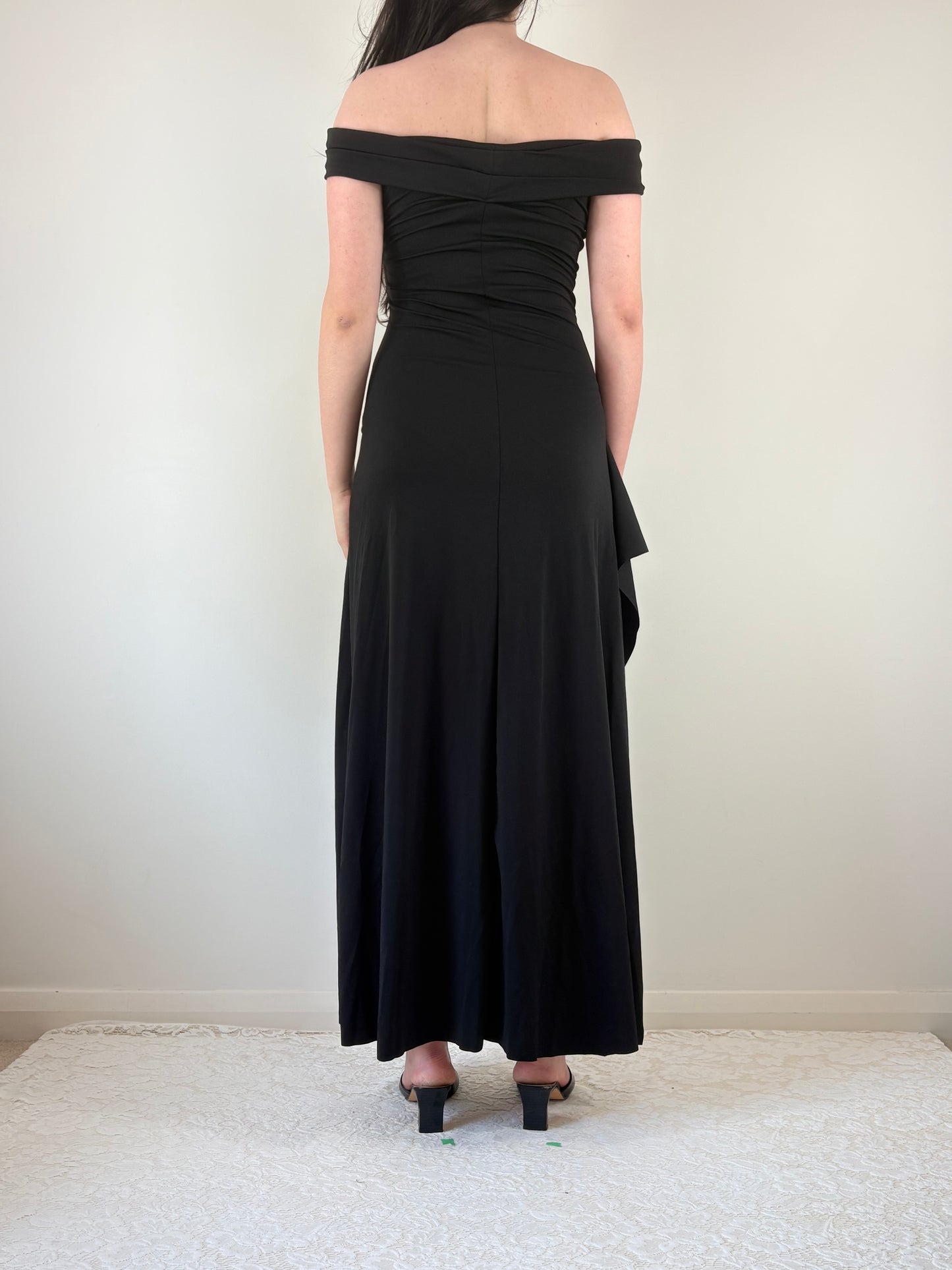Black Slit Formal Dress
