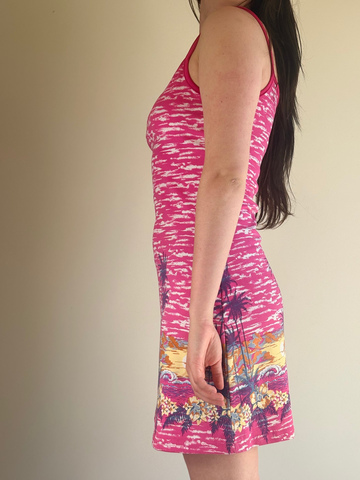 Y2k Hawaiian Midi Dress
